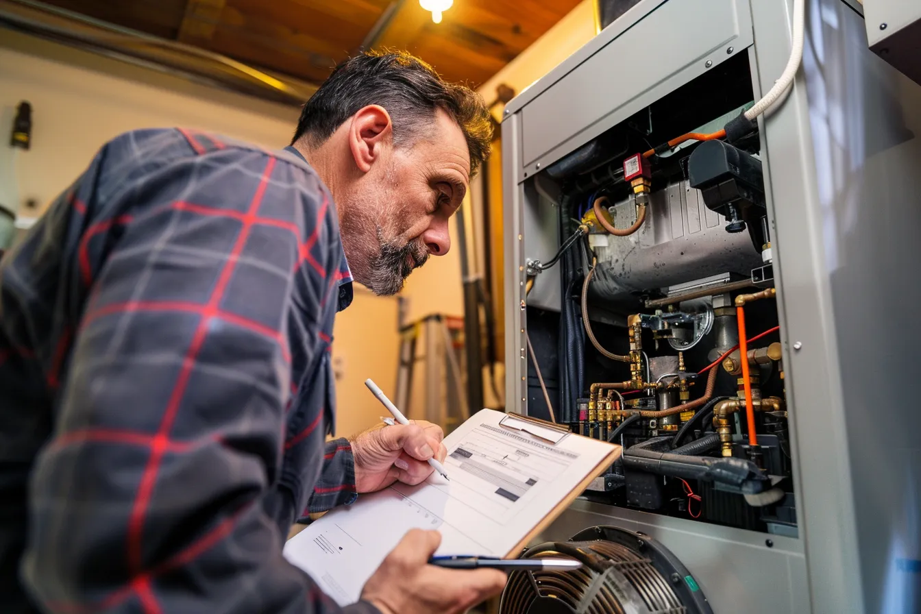 Heating system maintenance
