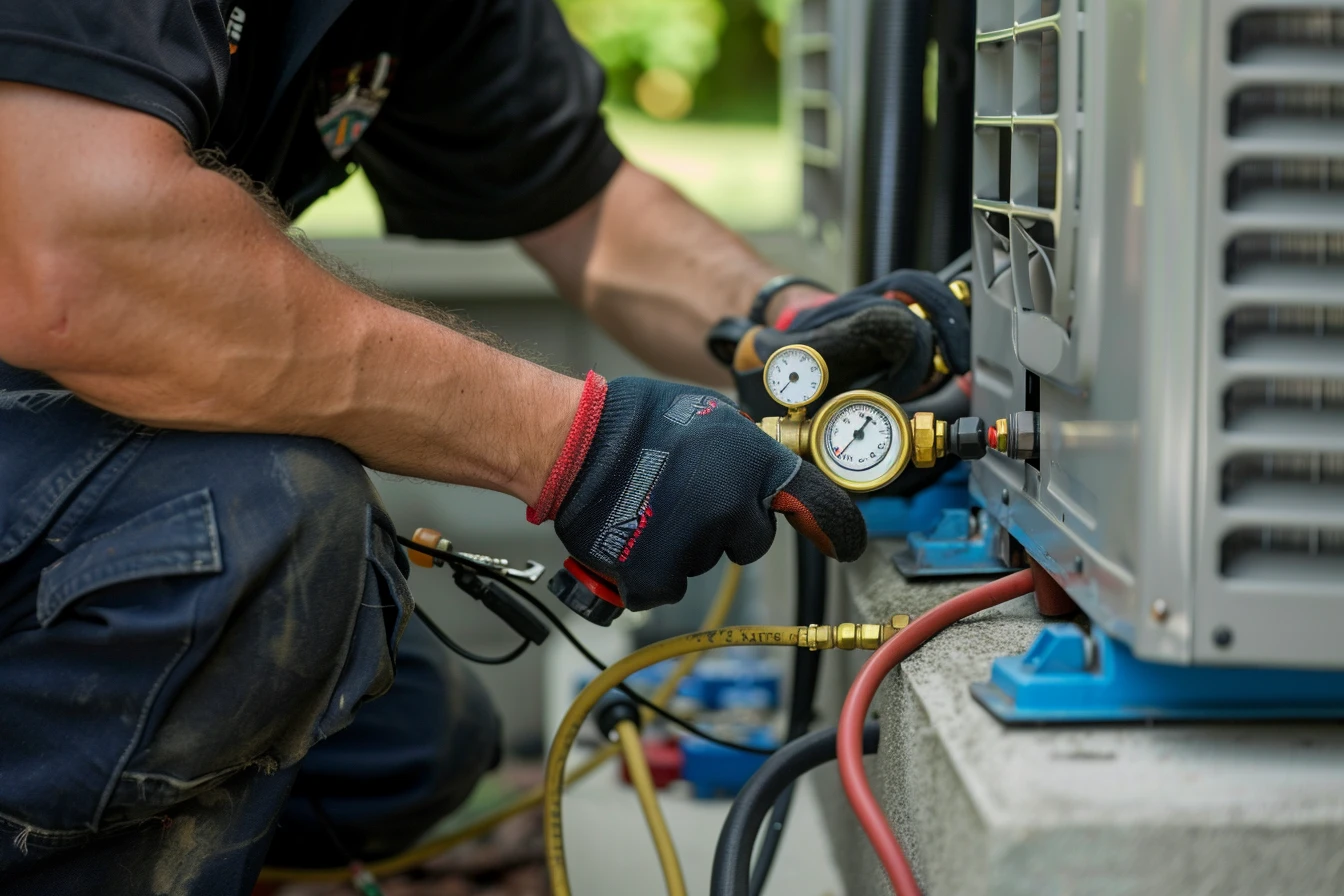 Refrigerant leak repair
