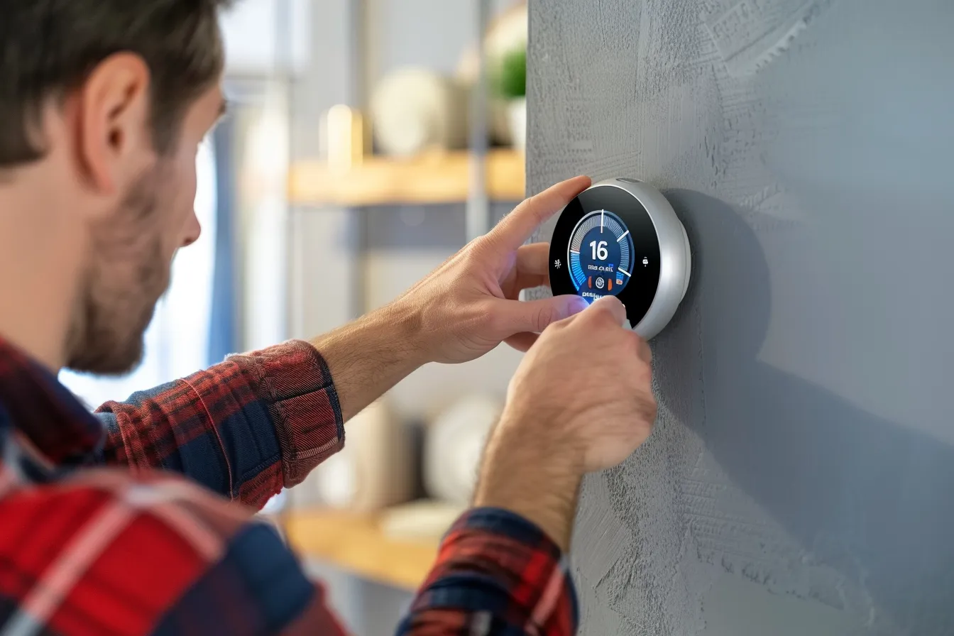 Thermostat installation