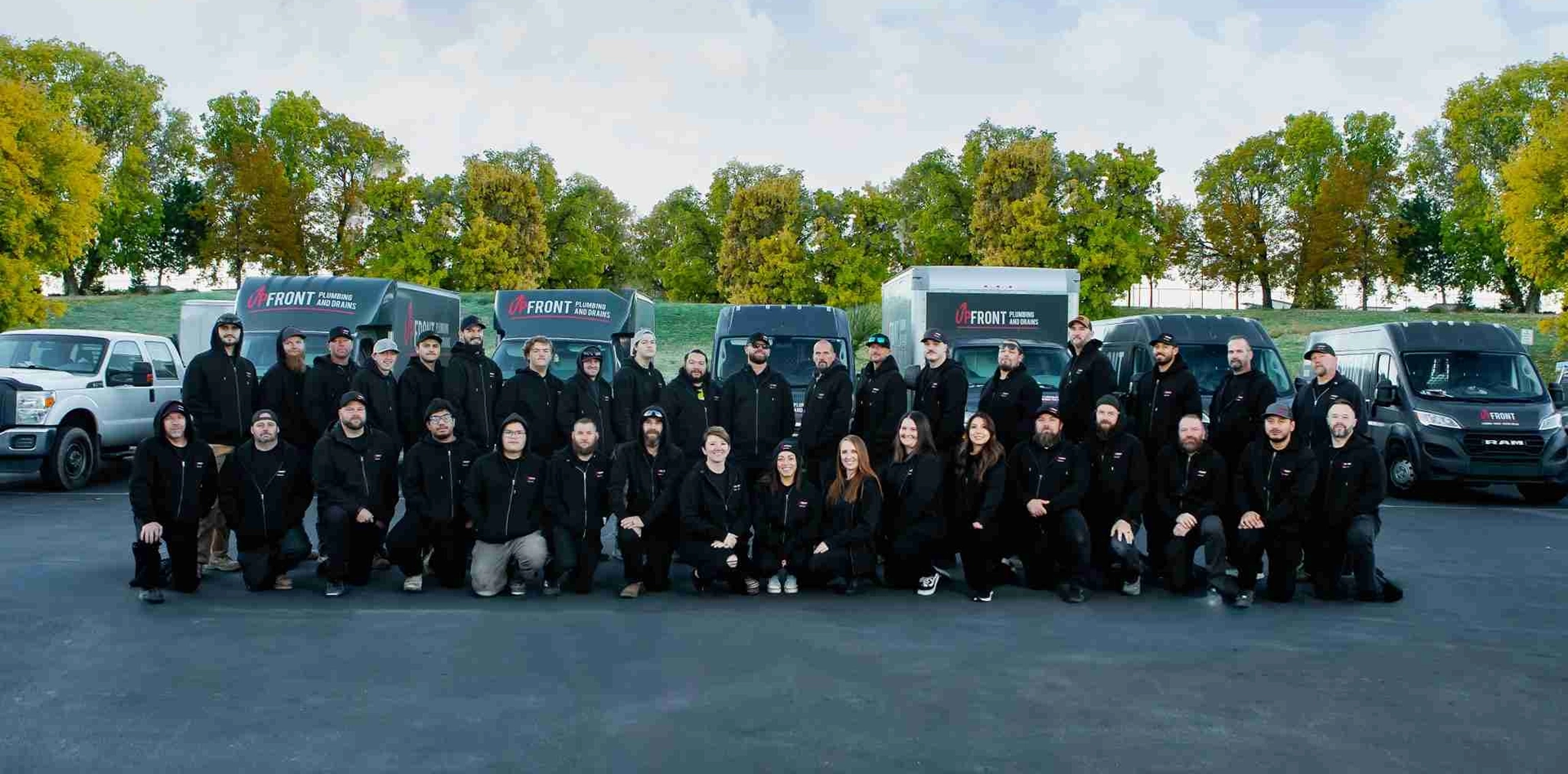 The Upfront Plumbing Drains Heating and Air team